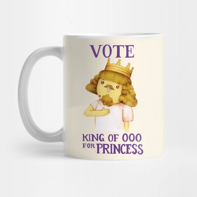 Vote King of Ooo for princess! (Adventure Time fan art) by art official sweetener
